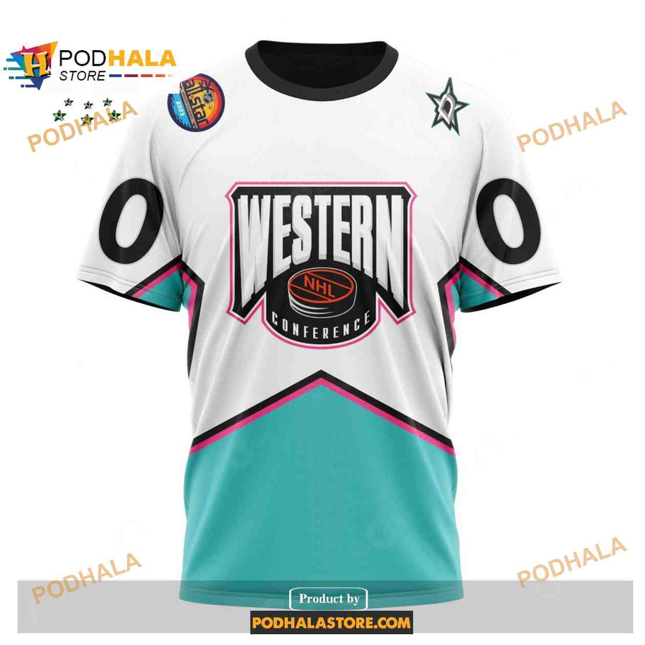 Custom NHL Dallas Stars All-Star Western Conference 2023 Shirt Hoodie 3D Custom NHL Dallas Stars All-Star Western Conference 2023 Shirt Hoodie 3D