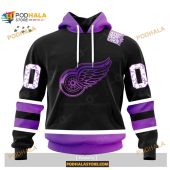Custom Nhl Detroit Red Wings Black Hockey Fights Cancer Shirt Hoodie 3d 1.jpg - demo10