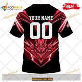 Custom Nhl Detroit Red Wings Dragon Design Shirt Hoodie 3d 4.jpg - demo10