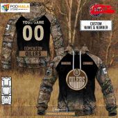 Custom Nhl Edmonton Oilers Hunting Camouflage Design Hoodie Sweatshirt Shirt 3d 1.jpg - demo10