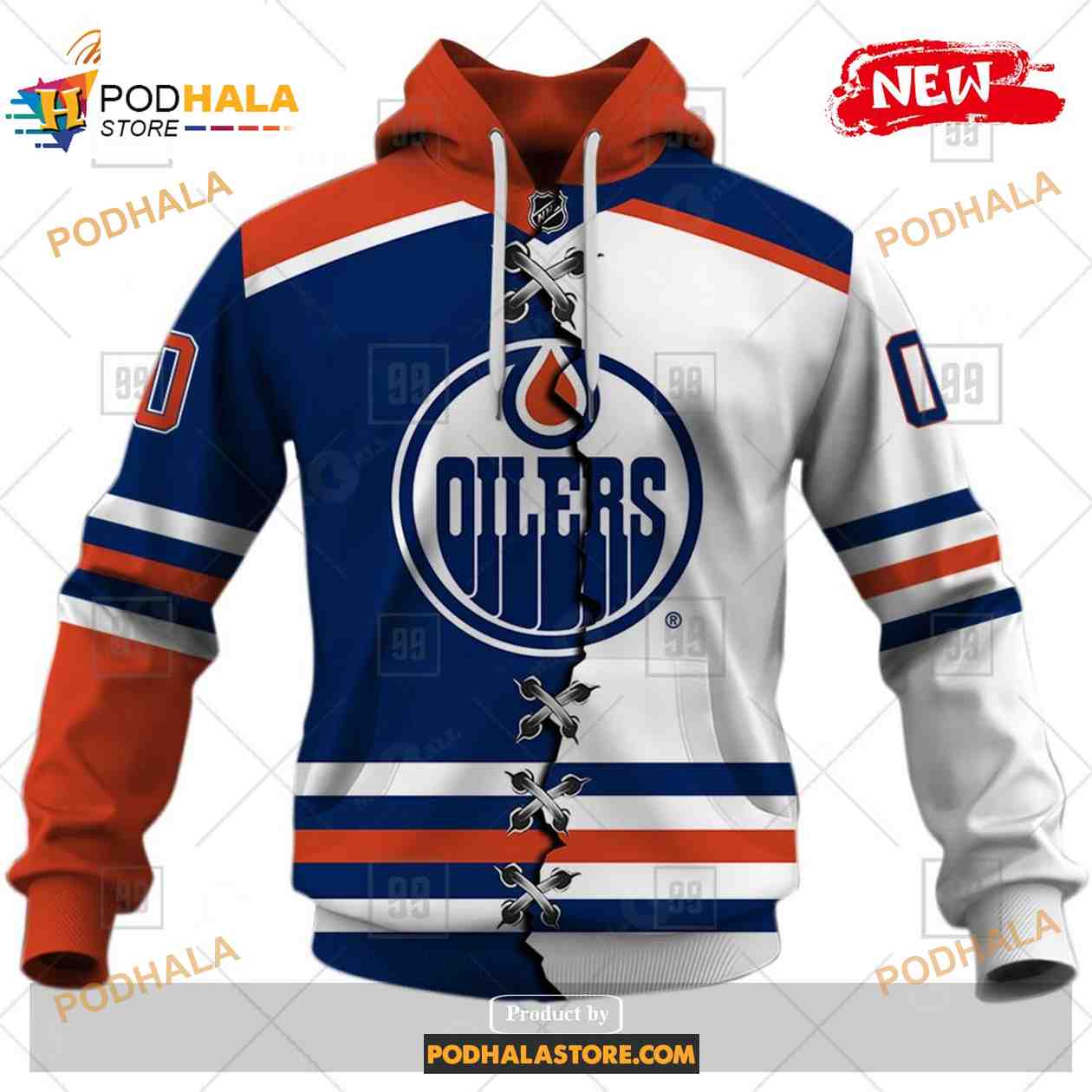Custom NHL Edmonton Oilers Mix Color Jersey 2023 Shirt Hoodie 3D Custom NHL Edmonton Oilers Mix Color Jersey 2023 Shirt Hoodie 3D