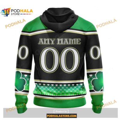 Custom NHL Edmonton Oilers Unisex Kits Hockey Patricks Day Shirt Hoodie 3D