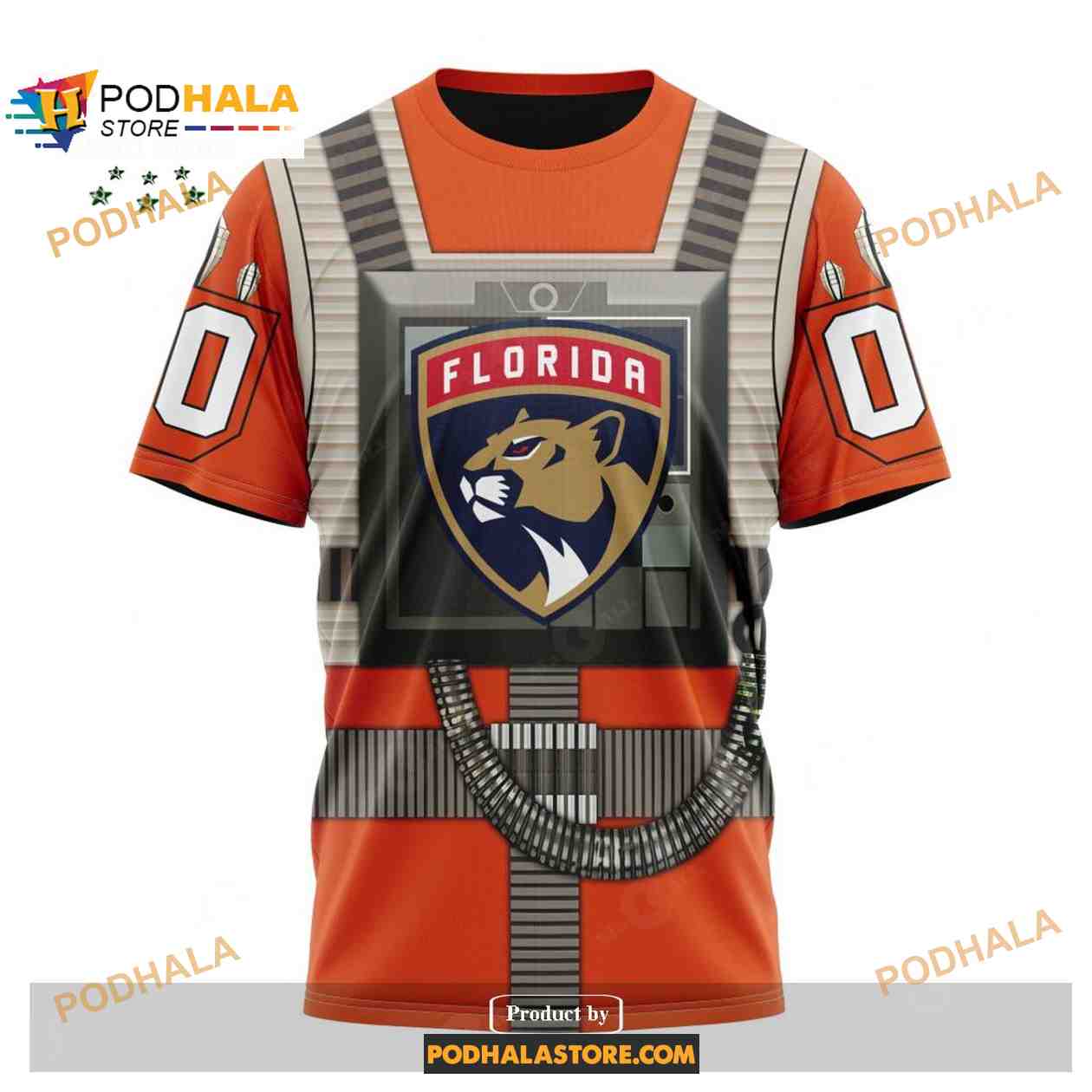 Custom NHL Florida Panthers Star Wars Rebel Pilot Design Shirt Hoodie 3D Custom NHL Florida Panthers Star Wars Rebel Pilot Design Shirt Hoodie 3D