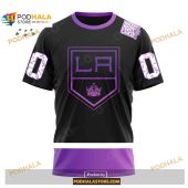 Custom Nhl Los Angeles Kings Black Hockey Fights Cancer Shirt Hoodie 3d 3.jpg - demo10