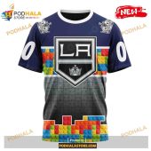 Custom Nhl Los Angeles Kings Puzzle Game Gradients Full Color Shirt Hoodie 3d 3.jpg - demo10