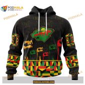 Custom Nhl Minnesota Wild Celebrate Black History Month Shirt Hoodie 3d 1.jpg - demo10