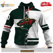 Custom Nhl Minnesota Wild Mix Color Jersey 2023 Shirt Hoodie 3d 1.jpg - demo10