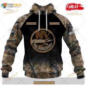 Custom Nhl New York Islanders Hunting Camouflage Design Hoodie Sweatshirt Shirt 3d 2.jpg - demo10