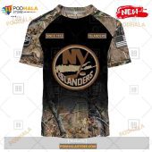 Custom Nhl New York Islanders Hunting Camouflage Design Hoodie Sweatshirt Shirt 3d 3.jpg - demo10
