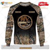 Custom Nhl New York Islanders Hunting Camouflage Design Hoodie Sweatshirt Shirt 3d 4.jpg - demo10