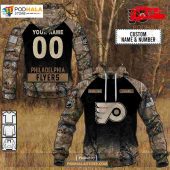 Custom Nhl Philadelphia Flyers Hunting Camouflage Design Hoodie Sweatshirt Shirt 3d 1.jpg - demo10