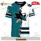 Custom Nhl San Jose Sharks Mix Color Jersey 2023 Shirt Hoodie 3d 2.jpg - demo10
