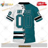 Custom Nhl San Jose Sharks Mix Color Jersey 2023 Shirt Hoodie 3d 4.jpg - demo10