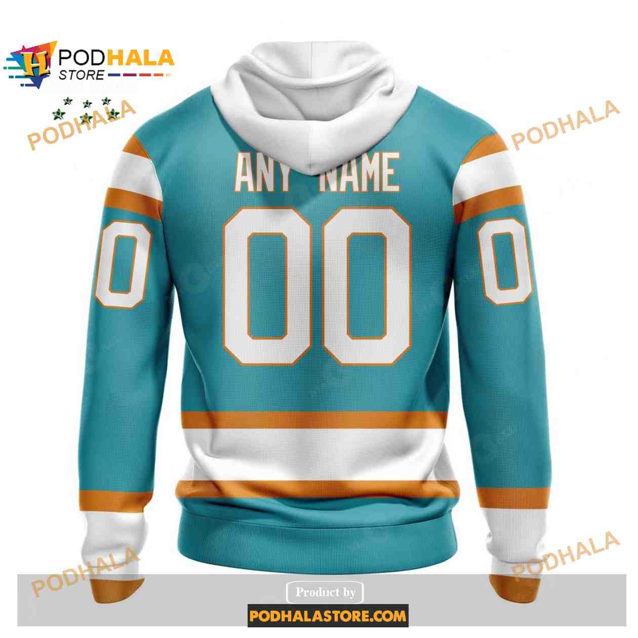 Custom NHL San Jose Sharks Reverse Retro Redesign Shirt Hoodie 3D Custom NHL San Jose Sharks Reverse Retro Redesign Shirt Hoodie 3D