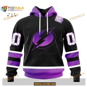 Custom Nhl Tampa Bay Lightning Black Hockey Fights Cancer Shirt Hoodie 3d 1.jpg - demo10