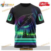 Custom Nhl Tampa Bay Lightning With Northern Lights Shirt Hoodie 3d 3.jpg - demo10