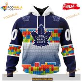 Custom Nhl Toronto Maple Leafs Puzzle Game Gradients Full Color Shirt Hoodie 3d 1.jpg - demo10