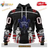 Custom Nhl Toronto Maple Leafs Star Wars Black Design Shirt Hoodie 3d 1.jpg - demo10