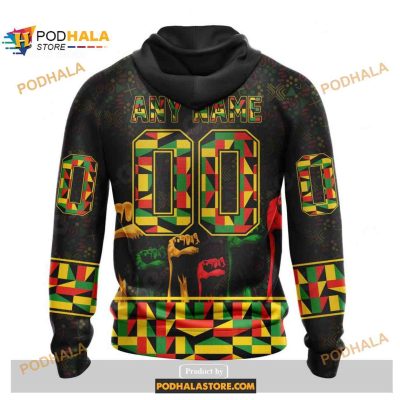 Custom NHL Vegas Golden Knights Celebrate Black History Month Shirt Hoodie 3D