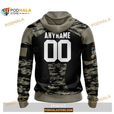 Custom NHL Washington Capitals Color Military Members Kits V5 Shirt Hoodie 3D