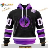 Custom Nhl Winnipeg Jets Black Hockey Fights Cancer Shirt Hoodie 3d 1.jpg - demo10