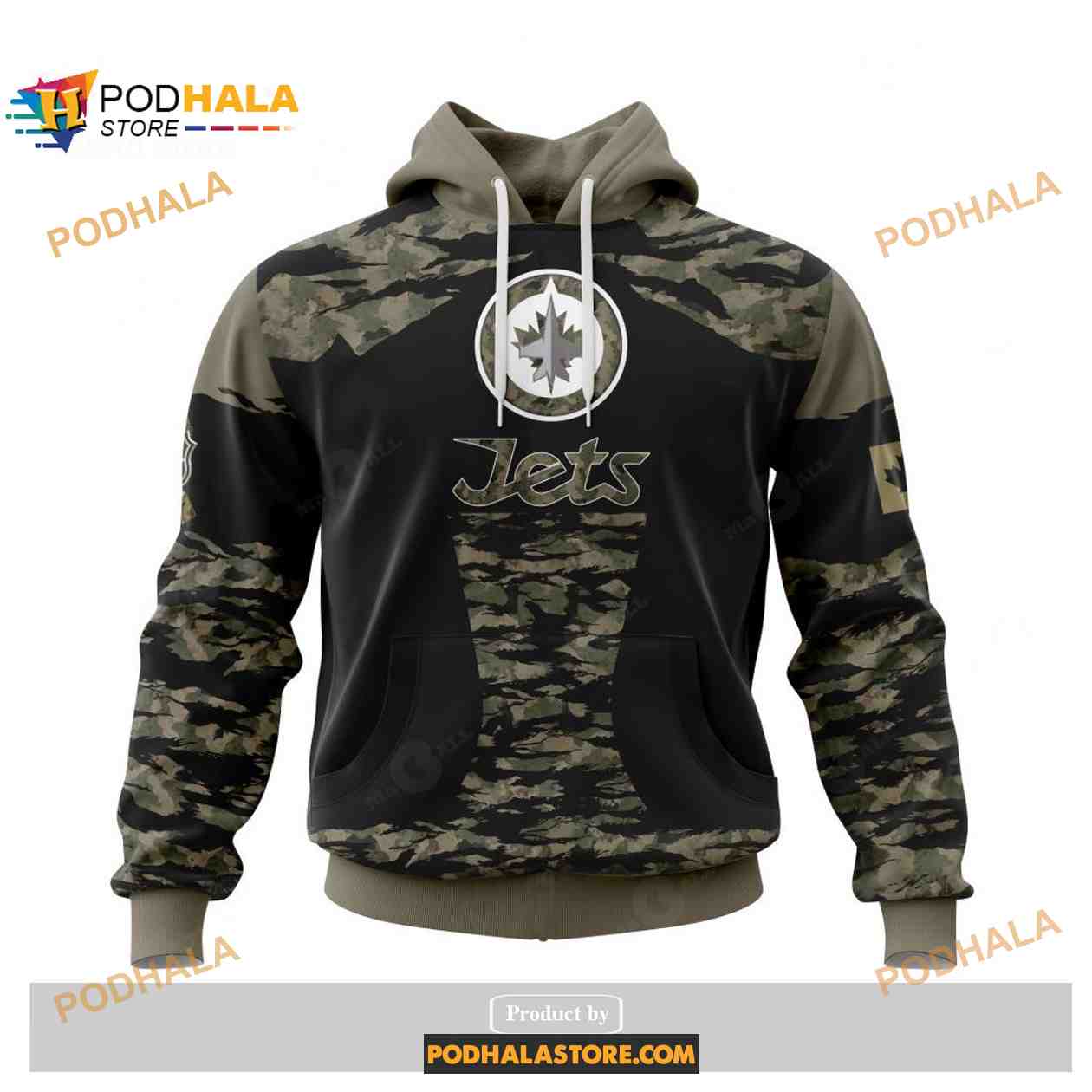 Custom NHL Winnipeg Jets Color Military Members Kits V5 Shirt Hoodie 3D Custom NHL Winnipeg Jets Color Military Members Kits V5 Shirt Hoodie 3D
