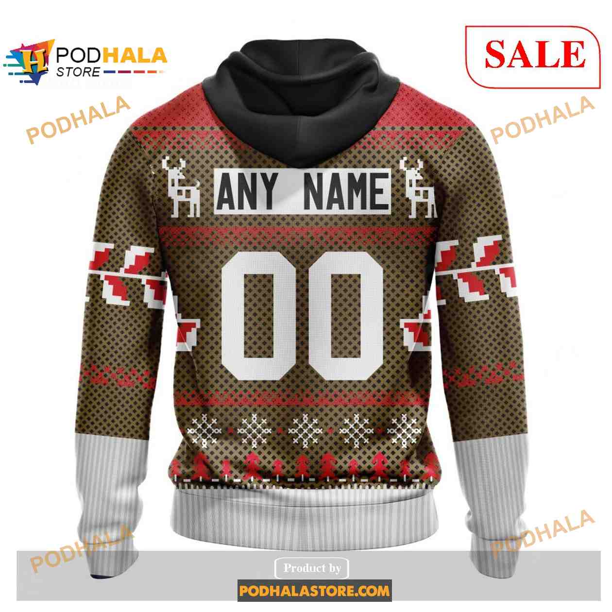 Custom Ottawa Senators Chrismas Season NHL Shirt Hoodie 3D Custom Ottawa Senators Chrismas Season NHL Shirt Hoodie 3D