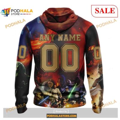 Custom Ottawa Senators Design X Star War NHL Shirt Hoodie 3D