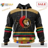 Custom Ottawa Senators Fearless Aganst Autism Nhl Shirt Hoodie 3d 1.jpg - demo10
