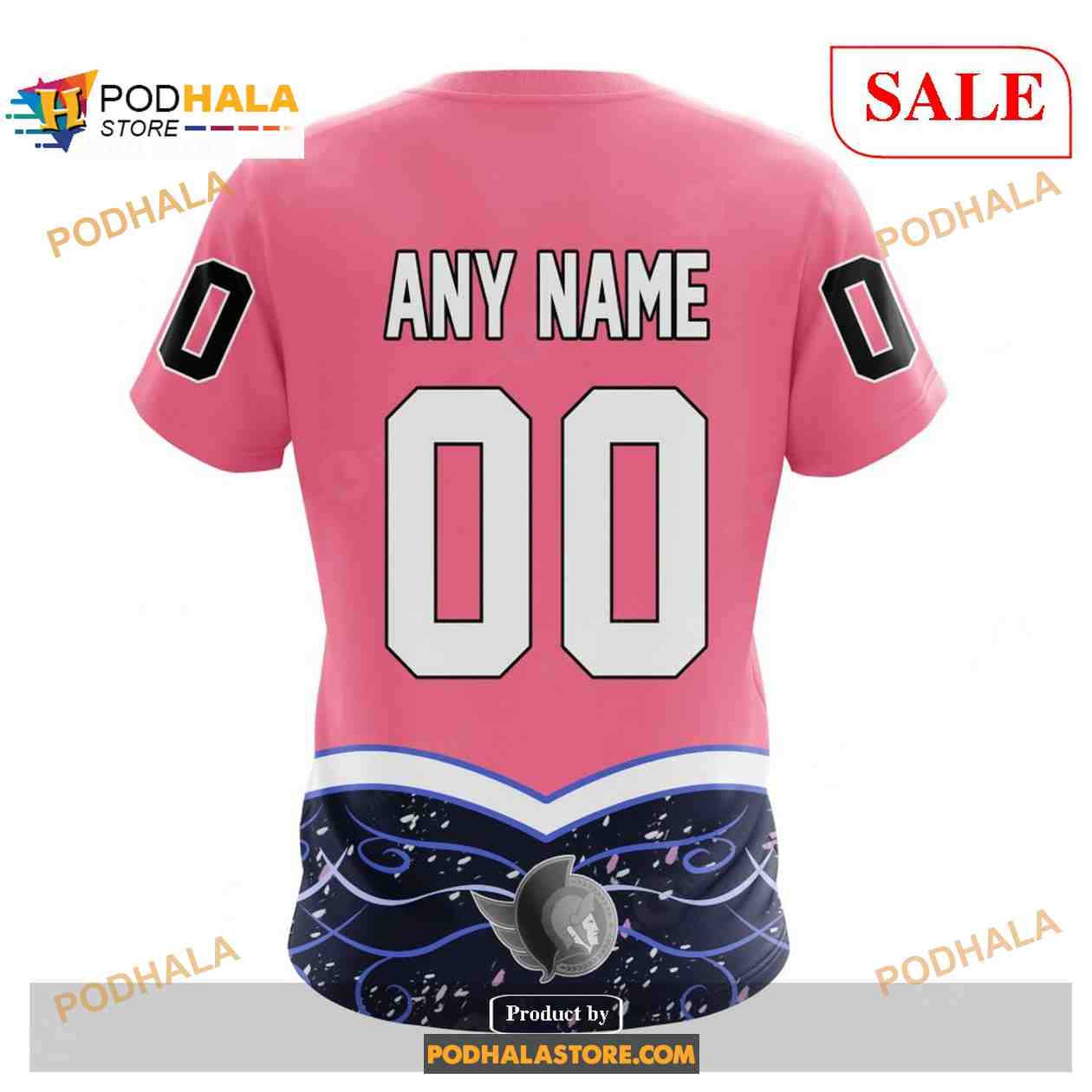 Custom Ottawa Senators Fights Cancer NHL Shirt Hoodie 3D Custom Ottawa Senators Fights Cancer NHL Shirt Hoodie 3D