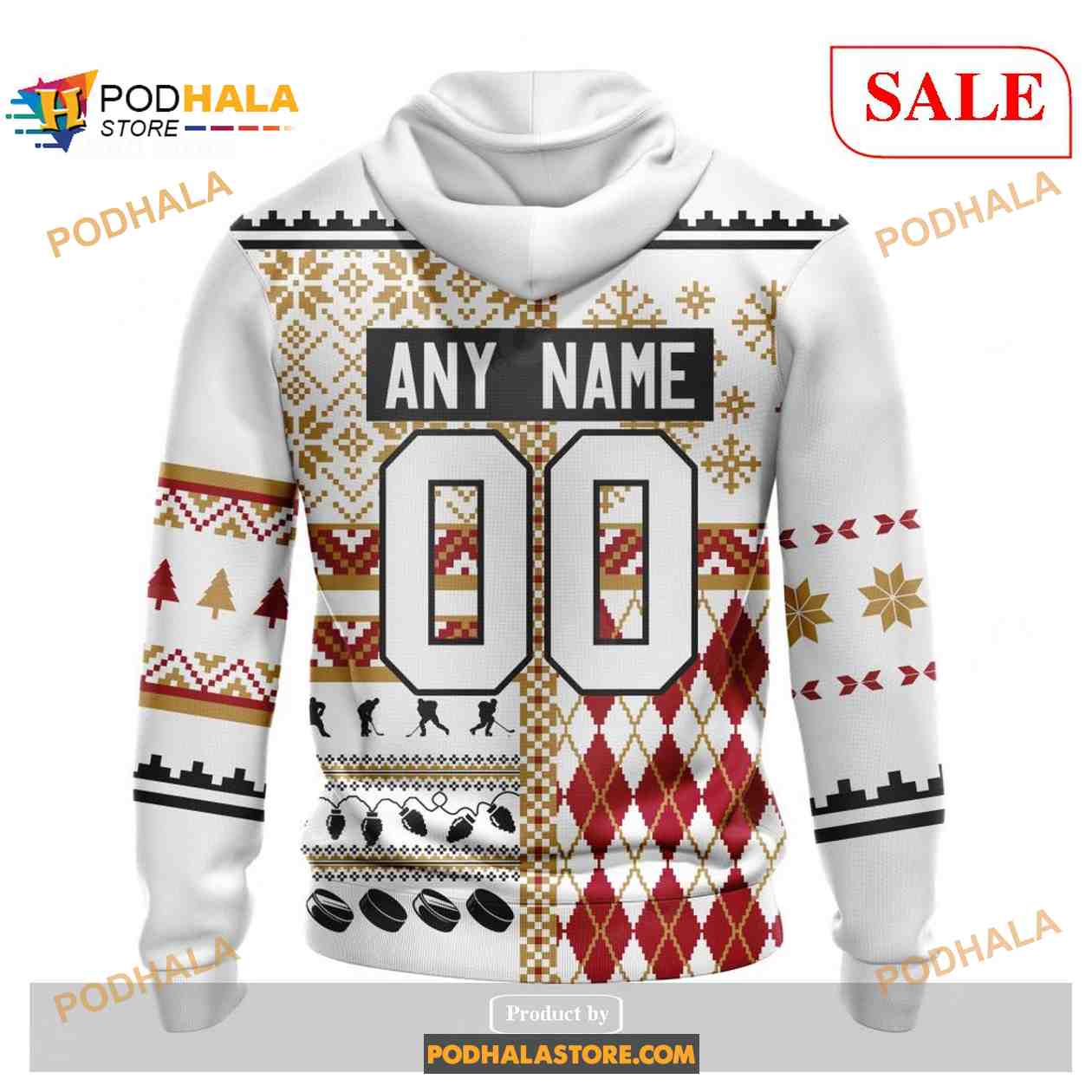 Custom Ottawa Senators Unisex Christmas NHL Shirt Hoodie 3D Custom Ottawa Senators Unisex Christmas NHL Shirt Hoodie 3D