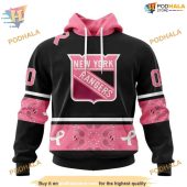 Custom Pink Breast Cancer Nhl New York Rangers Hoodie 3d 1.jpg - demo10