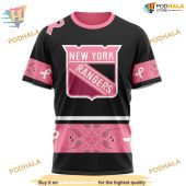 Custom Pink Breast Cancer Nhl New York Rangers Hoodie 3d 3.jpg - demo10