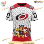 Custom Pawpatrol Design Nhl Carolina Hurricanes Hoodie 3d Sweatshirt 3.jpg - demo10