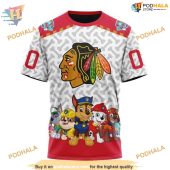 Custom Pawpatrol Design Nhl Chicago Blackhawks Hoodie 3d 3.jpg - demo10