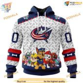 Custom Pawpatrol Design Nhl Columbus Blue Jackets Hoodie 3d 1.jpg - demo10