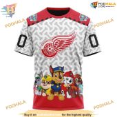 Custom Pawpatrol Design Nhl Detroit Red Wings Hoodie 3d 3.jpg - demo10