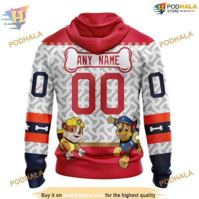 Custom PawPatrol Design NHL Florida Panthers Hoodie 3D Sweatshirt