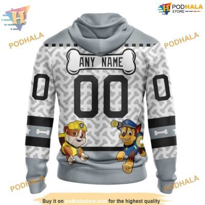 Custom PawPatrol Design NHL Los Angeles Kings Hoodie 3D