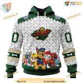 Custom Pawpatrol Design Nhl Minnesota Wild Hoodie 3d 1.jpg - demo10