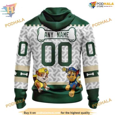 Custom PawPatrol Design NHL Minnesota Wild Hoodie 3D