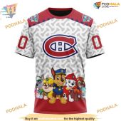 Custom Pawpatrol Design Nhl Montreal Canadiens Hoodie 3d 3.jpg - demo10
