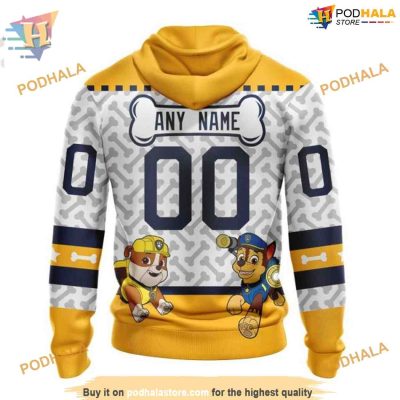 Custom PawPatrol Design NHL Nashville Predators Hoodie 3D