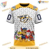 Custom Pawpatrol Design Nhl Nashville Predators Hoodie 3d 3.jpg - demo10