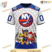 Custom Pawpatrol Design Nhl New York Islanders Hoodie 3d 3.jpg - demo10