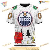 Custom Peanuts Design Nhl Edmonton Oilers Hoodie 3d 3.jpg - demo10