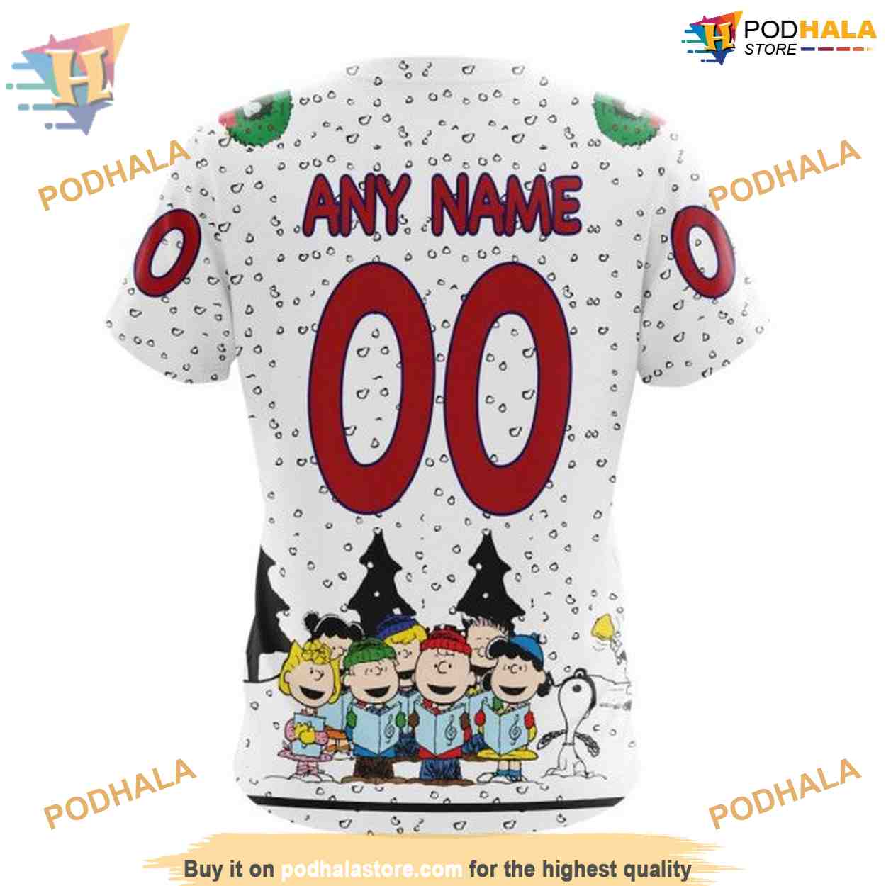 Custom Peanuts Design NHL Montreal Canadiens Hoodie 3D Custom Peanuts Design NHL Montreal Canadiens Hoodie 3D