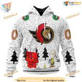 Custom Peanuts Design Nhl Ottawa Senators Hoodie 3d 1.jpg - demo10