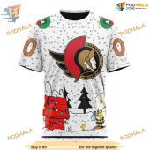 Custom Peanuts Design Nhl Ottawa Senators Hoodie 3d 3.jpg - demo10