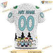 Custom Peanuts Design Nhl Seattle Kraken Hoodie 3d 4.jpg - demo10